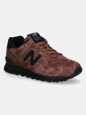 New Balance sneakersy 574 kolor brązowy U574LEB