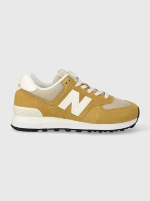 New Balance sneakersy 574 kolor brązowy U574PBE