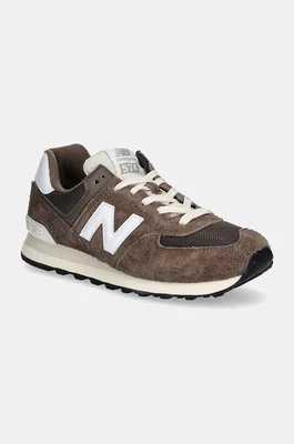 New Balance sneakersy 574 kolor brązowy U574RBI