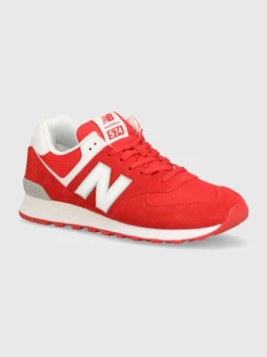 New Balance sneakersy 574 kolor czerwony U574GEE