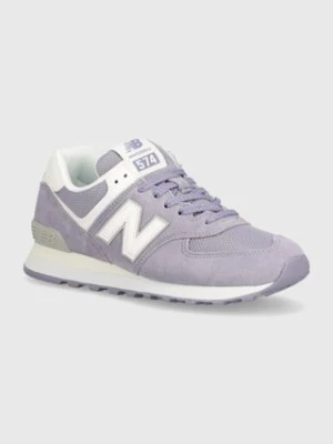 New Balance sneakersy 574 kolor fioletowy U574RWE