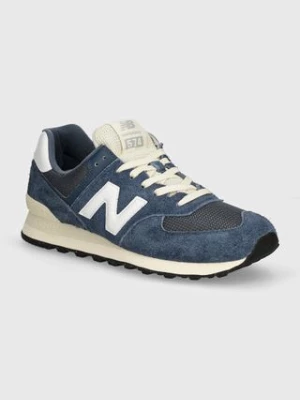 New Balance sneakersy 574 kolor niebieski U574RBJ