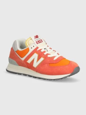 New Balance sneakersy 574 kolor pomarańczowy U574RCB