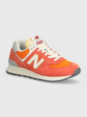 New Balance sneakersy 574 kolor pomarańczowy U574RCB