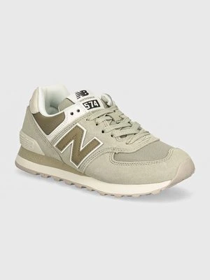 New Balance sneakersy 574 kolor zielony WL574DP2