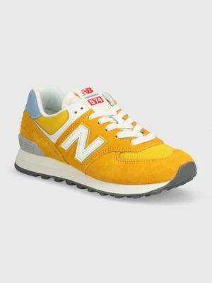 New Balance sneakersy 574 kolor żółty WL574YJ2