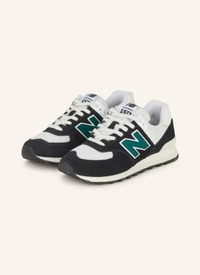 New Balance Sneakersy 574 schwarz