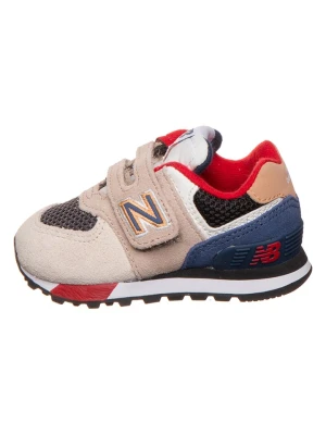 New Balance Sneakersy "574" w kolorze beżowo-granatowym rozmiar: 20