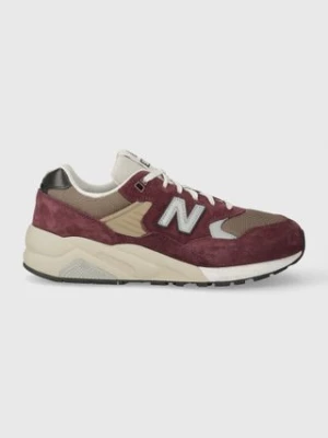 New Balance sneakersy 580 kolor bordowy