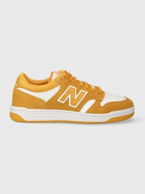 New Balance sneakersy BB480LWA kolor żółty