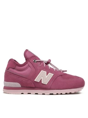 New Balance Sneakersy GV574HP1 Fioletowy