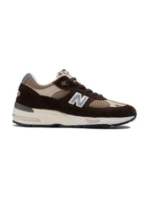 New Balance sneakersy Made in UK 991 kolor brązowy M991BGC