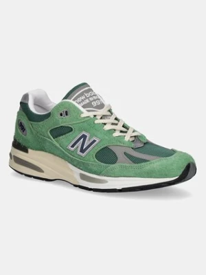 New Balance sneakersy  U991GV2 Made in UK męskie kolor zielony U991GV2