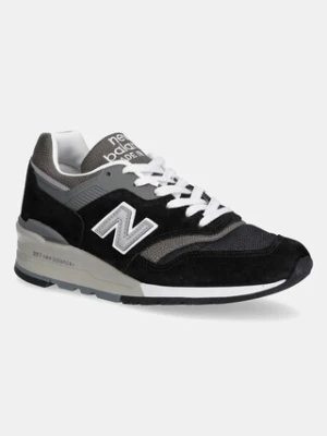 New Balance sneakersy Made in USA kolor czarny U997BK
