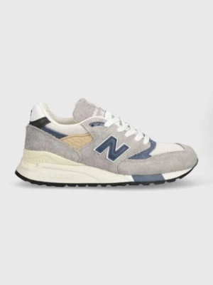 New Balance sneakersy Made in USA kolor szary