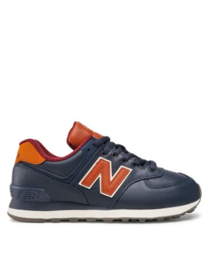 New Balance Sneakersy ML574OMC Granatowy