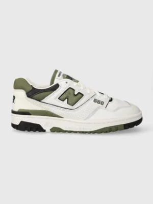 New Balance sneakersy skórzane 550 BB550DOB kolor biały BB550DOB