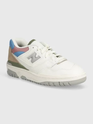 New Balance sneakersy skórzane 550 BB550PGA kolor biały BB550PGA