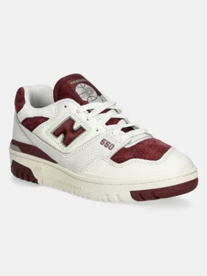 New Balance sneakersy skórzane 550 kolor beżowy BB550LEZ