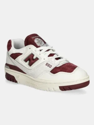 New Balance sneakersy skórzane 550 kolor beżowy BB550LEZ