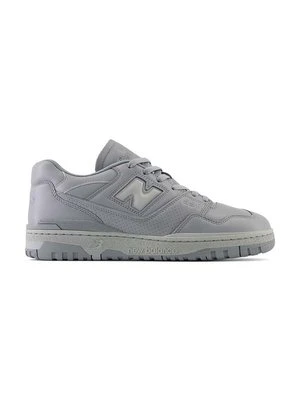 New Balance sneakersy skórzane 550 kolor szary BB550MCB