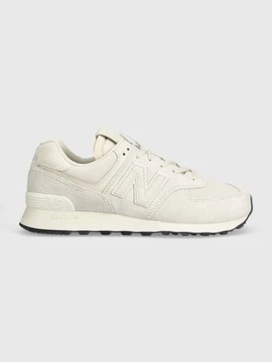 New Balance sneakersy skórzane 574 kolor beżowy U574BSB