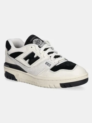 New Balance sneakersy skórzane BB550LEG kolor beżowy BB550LEG