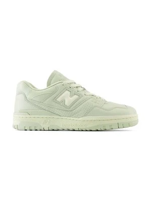 New Balance sneakersy skórzane BB550MCC kolor zielony BB550MCC