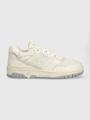 New Balance sneakersy skórzane BB550PWD kolor beżowy