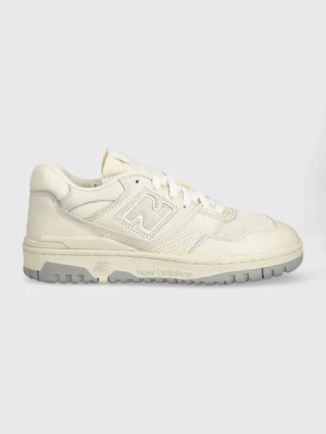 New Balance sneakersy skórzane BB550PWD kolor beżowy