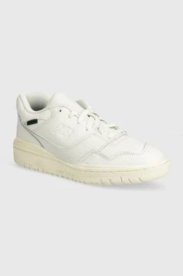 New Balance sneakersy skórzane kolor biały BB550PWT