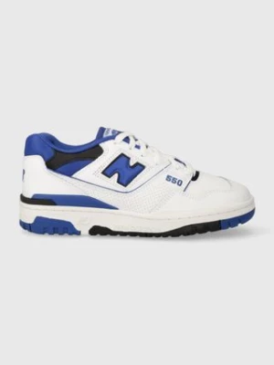 New Balance sneakersy skórzane BB550SN1 kolor biały