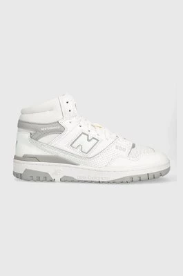 New Balance sneakersy skórzane BB650RVW kolor biały