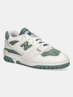 New Balance sneakersy skórzane BBW550PE kolor beżowy BBW550PE