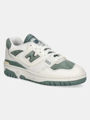 Zdjęcie produktu New Balance sneakersy skórzane BBW550PE kolor beżowy BBW550PE