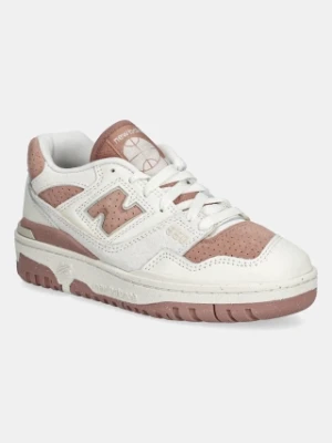 New Balance sneakersy skórzane BBW550PF kolor beżowy BBW550PF