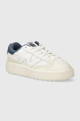 New Balance sneakersy skórzane kolor biały CT302VA