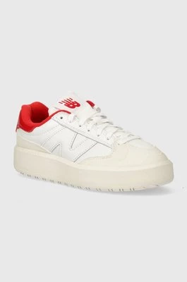 New Balance sneakersy skórzane kolor biały CT302VB