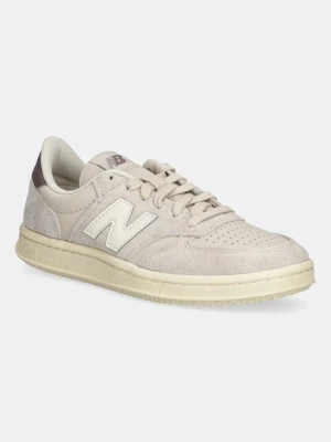 New Balance sneakersy skórzane CT500 kolor beżowy CT500SNB