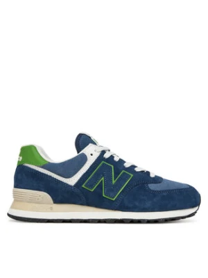 New Balance Sneakersy U574QBL M Niebieski