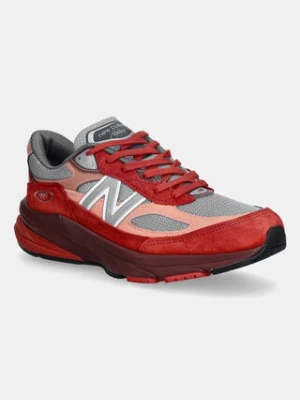 New Balance sneakersy U990RT6 Made in USA kolor czerwony U990RT6