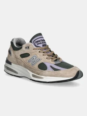 New Balance sneakersy Made in UK męskie kolor beżowy U991DL2
