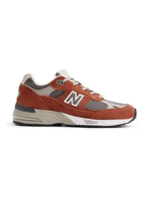 New Balance sneakersy W991PTY Made in UK kolor brązowy