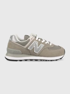 New Balance sneakersy WL574EVG kolor szary WL574EVG-EVG