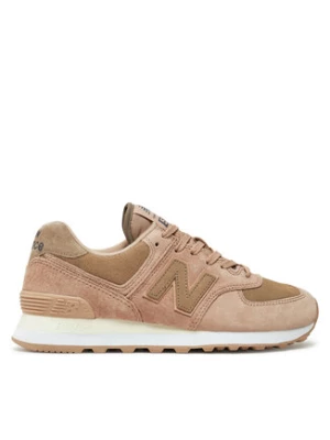 New Balance Sneakersy WL574HI2 Beżowy