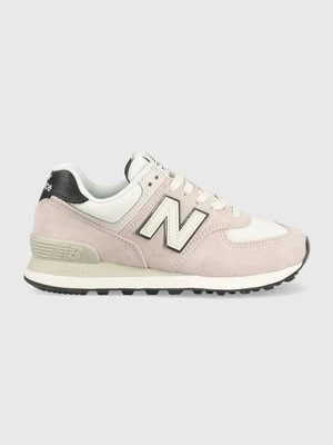 New Balance sneakersy WL574PB kolor różowy WL574PB-4PB