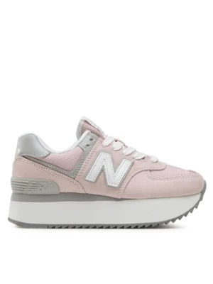 New Balance Sneakersy WL574ZSE Różowy