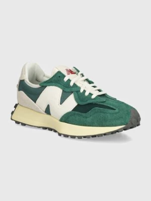 New Balance sneakersy zamszowe 327 kolor zielony U327WRG