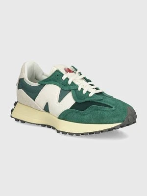 New Balance sneakersy zamszowe 327 kolor zielony U327WRG