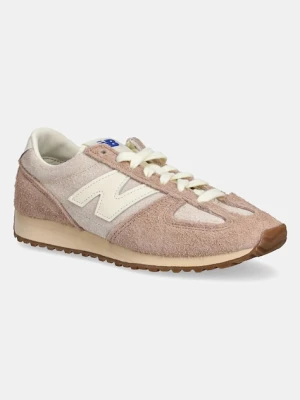 New Balance sneakersy zamszowe 471 damskie kolor beżowy U471PSC